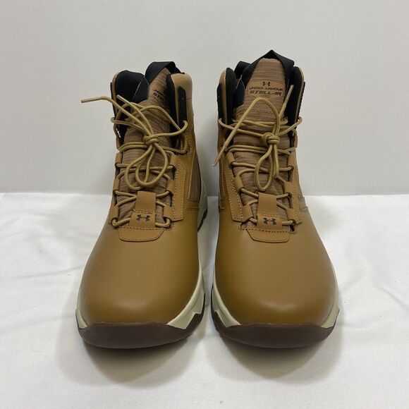 Under Armour Stellar G2 Tactical Boots Men\'s 11.5 Lite Brown 6\